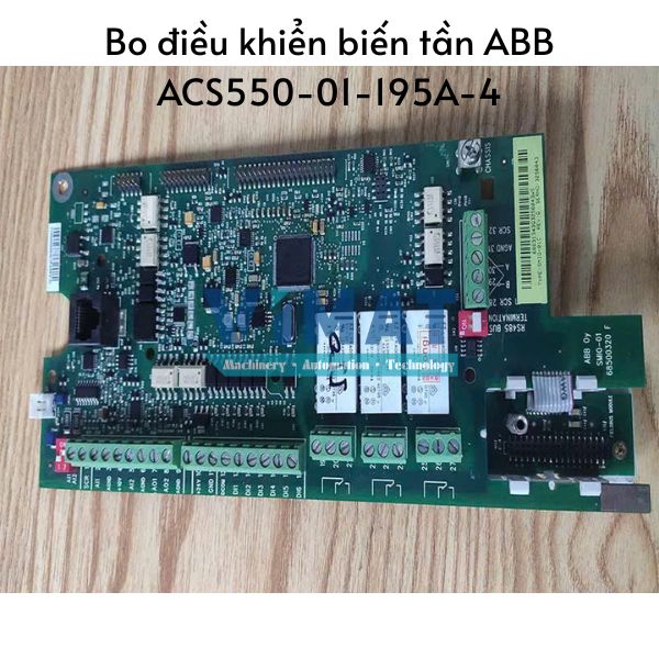 Bo điều khiển biến tần ABB ACS550-01-195A-4